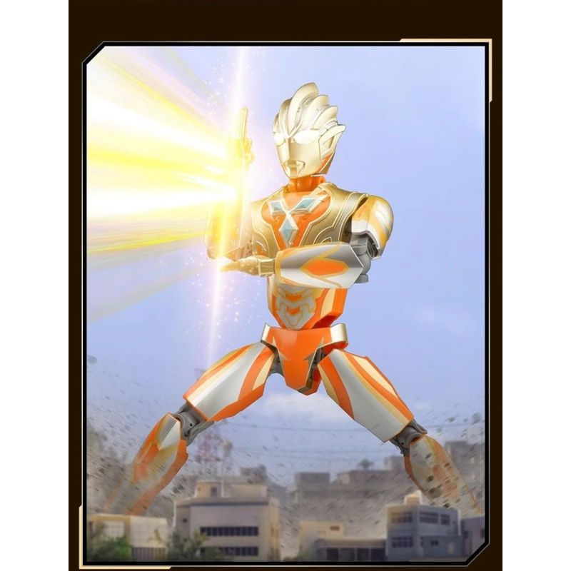 QMAN ENLIGHTEN KEEPPLEY 75024 ULTRAMAN TELIGA TỎA SÁNG VĨNH CỬU bộ đồ chơi xếp lắp ráp ghép mô hình Movie & Game Phim Và Trò Chơi
