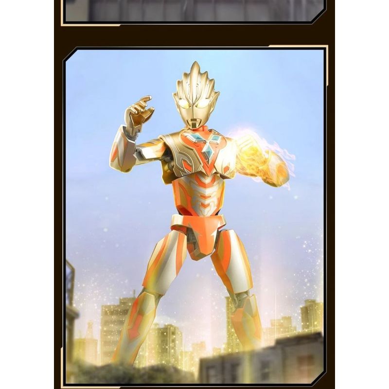 QMAN ENLIGHTEN KEEPPLEY 75024 ULTRAMAN TELIGA TỎA SÁNG VĨNH CỬU bộ đồ chơi xếp lắp ráp ghép mô hình Movie & Game Phim Và Trò Chơi