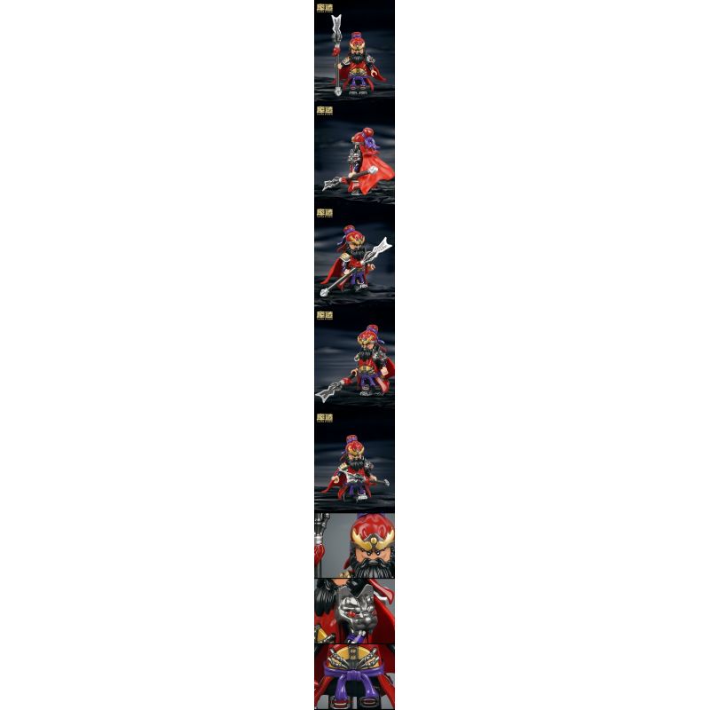 DATABASE 11723 11772 TAM QUỐC NGŨ HỔ TRƯƠNG PHI bộ đồ chơi xếp lắp ráp ghép mô hình Three Kingdoms Tam Quốc Diễn Nghĩa