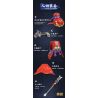 DATABASE 11723 11772 TAM QUỐC NGŨ HỔ TRƯƠNG PHI bộ đồ chơi xếp lắp ráp ghép mô hình Three Kingdoms Tam Quốc Diễn Nghĩa