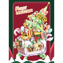 INBRIXX 601014 QUÀ TẶNG ĐÊM GIÁNG SINH MUA SẮM bộ đồ chơi xếp lắp ráp ghép mô hình Creator CHRISTMAS SHOPPING SPREE Sáng Tạo 755 khối