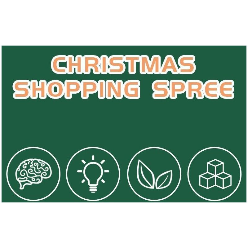 INBRIXX 601014 QUÀ TẶNG ĐÊM GIÁNG SINH MUA SẮM bộ đồ chơi xếp lắp ráp ghép mô hình Creator CHRISTMAS SHOPPING SPREE Sáng Tạo 755 khối