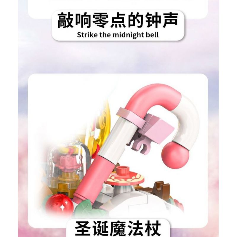 INBRIXX 601014 QUÀ TẶNG ĐÊM GIÁNG SINH MUA SẮM bộ đồ chơi xếp lắp ráp ghép mô hình Creator CHRISTMAS SHOPPING SPREE Sáng Tạo 755 khối