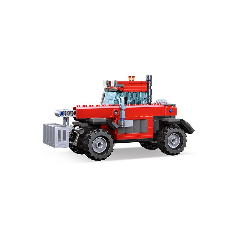 JIESTAR 52022 non Lego THÀNH PHỐ TOÀN CẦU TELEHANDLER bộ đồ chơi xếp lắp ráp ghép mô hình City 273 khối