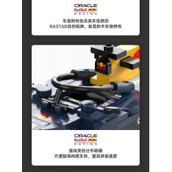 RASTAR 92500 XE CÔNG THỨC RED BULL F1 RB19 tỷ lệ 1:24 bộ đồ chơi xếp lắp ráp ghép mô hình Speed Champions Racing Cars RB19 F1 Đua Xe Công Thức 333 khối
