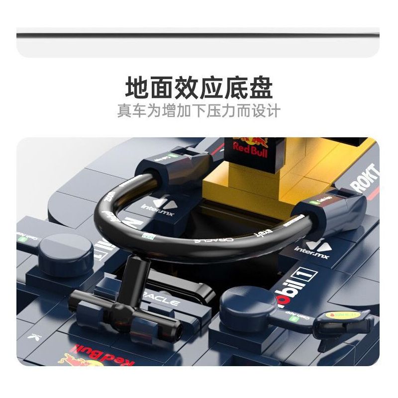 RASTAR 92500 XE CÔNG THỨC RED BULL F1 RB19 tỷ lệ 1:24 bộ đồ chơi xếp lắp ráp ghép mô hình Speed Champions Racing Cars RB19 F1 Đua Xe Công Thức 333 khối