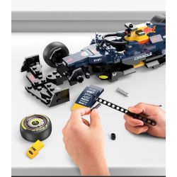 RASTAR 92500 XE CÔNG THỨC RED BULL F1 RB19 tỷ lệ 1:24 bộ đồ chơi xếp lắp ráp ghép mô hình Speed Champions Racing Cars RB19 F1 Đua Xe Công Thức 333 khối
