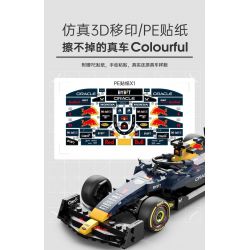 RASTAR 92500 XE CÔNG THỨC RED BULL F1 RB19 tỷ lệ 1:24 bộ đồ chơi xếp lắp ráp ghép mô hình Speed Champions Racing Cars RB19 F1 Đua Xe Công Thức 333 khối