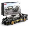 RASTAR 93900-B 93900 PAGANI ZONDA R tỷ lệ 1:28 bộ đồ chơi xếp lắp ráp ghép mô hình Speed Champions Racing Cars Đua Xe Công Thức 387 khối