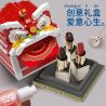 MOYU BLOCK MY97116 97116 KHỐI RUBIK SỰ THỨC TỈNH CỦA CHÚ SƯ TỬ MAY MẮN bộ đồ chơi xếp lắp ráp ghép mô hình Gear Đồ Lắp Ghép 803 khối