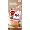 MOYU BLOCK MY97116 97116 KHỐI RUBIK SỰ THỨC TỈNH CỦA CHÚ SƯ TỬ MAY MẮN bộ đồ chơi xếp lắp ráp ghép mô hình Gear Đồ Lắp Ghép 803 khối
