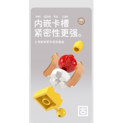 MOYU BLOCK MY97116 97116 KHỐI RUBIK SỰ THỨC TỈNH CỦA CHÚ SƯ TỬ MAY MẮN bộ đồ chơi xếp lắp ráp ghép mô hình Gear Đồ Lắp Ghép 803 khối