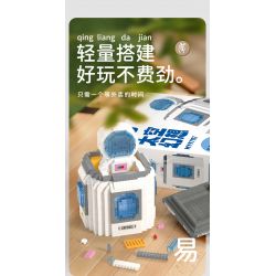 MOYU BLOCK MY97117 97117 KHỐI RUBIK KHÔNG GIAN ẢO MỘNG bộ đồ chơi xếp lắp ráp ghép mô hình Gear Đồ Lắp Ghép 1249 khối