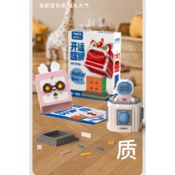 MOYU BLOCK MY97117 97117 KHỐI RUBIK KHÔNG GIAN ẢO MỘNG bộ đồ chơi xếp lắp ráp ghép mô hình Gear Đồ Lắp Ghép 1249 khối