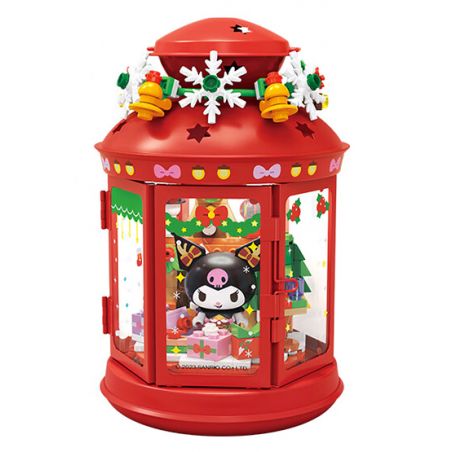 TOP TOY TC2319 2319 Ý TƯỞNG ĐÈN LỒNG TUYỆT VỜI CỦA SANRIO NGÔI NHÀ ƯỚC GIÁNG SINH COOLOMI bộ đồ chơi xếp lắp ráp ghép mô hình Creator SANRIO CHARACTERS Sáng Tạo
