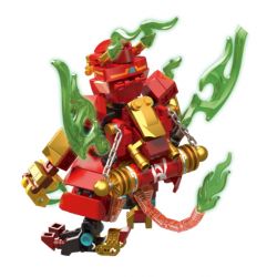 ZHEGAO GZ2002 2002 MECHA TRUNG QUỐC VUA KHỈ bộ đồ chơi xếp lắp ráp ghép mô hình 375 khối