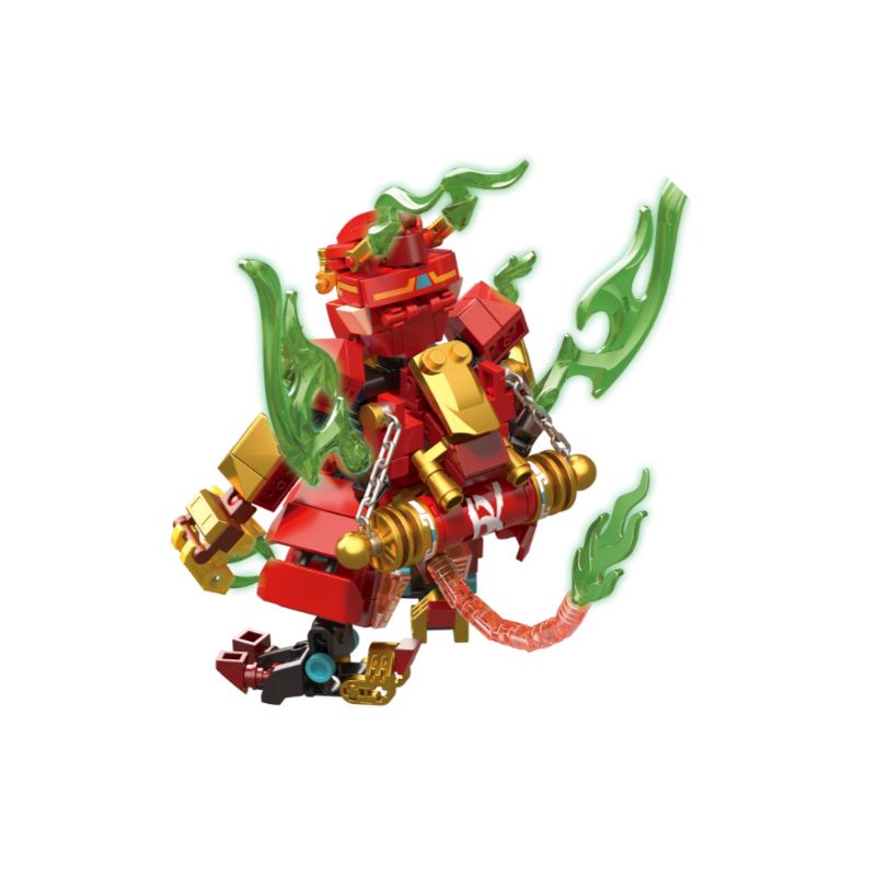 ZHEGAO GZ2002 2002 MECHA TRUNG QUỐC VUA KHỈ bộ đồ chơi xếp lắp ráp ghép mô hình 375 khối