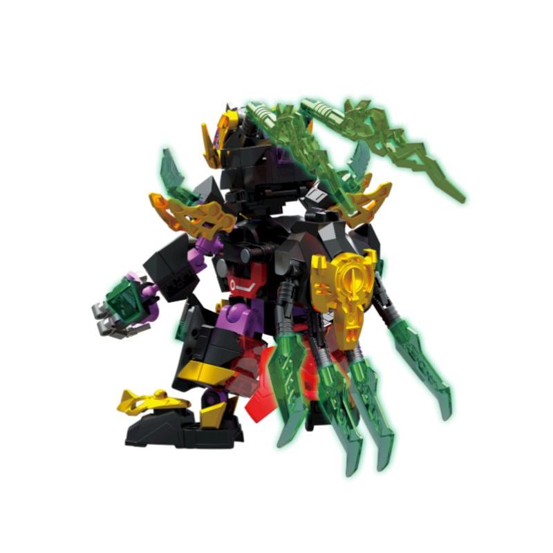 ZHEGAO GZ2004 2004 MECHA TRUNG QUỐC LU BU TÊN LỊCH SỰ FENGXIAN bộ đồ chơi xếp lắp ráp ghép mô hình 381 khối