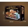 WE GAME COMING 66009 CUỐN SÁCH MA THUẬT bộ đồ chơi xếp lắp ráp ghép mô hình MAGIC BOOKENDS 1488 khối