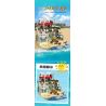 WE GAME COMING 66031 MV BÊN BỜ BIỂN bộ đồ chơi xếp lắp ráp ghép mô hình SEASIDE MV 1288 khối