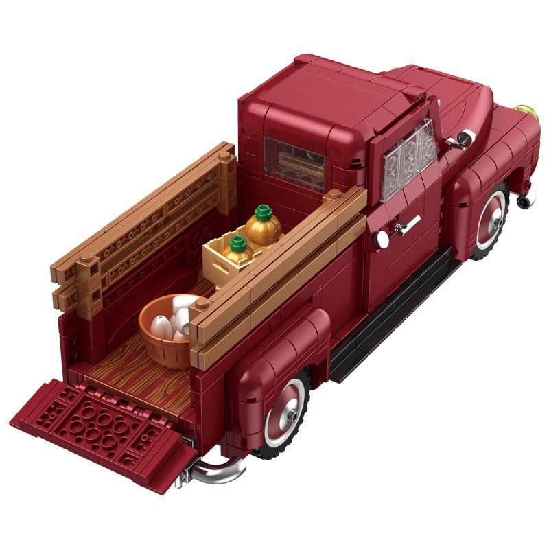 WE GAME COMING 66008 XE TẢI CẮM TRẠI bộ đồ chơi xếp lắp ráp ghép mô hình Creator TRUCK CAMPER Sáng Tạo 2188 khối