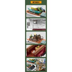 WE GAME COMING 66008 XE TẢI CẮM TRẠI bộ đồ chơi xếp lắp ráp ghép mô hình Creator TRUCK CAMPER Sáng Tạo 2188 khối