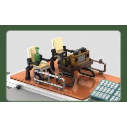 WE GAME COMING 66008 XE TẢI CẮM TRẠI bộ đồ chơi xếp lắp ráp ghép mô hình Creator TRUCK CAMPER Sáng Tạo 2188 khối