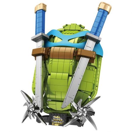 WE GAME COMING 66033 VỎ RÙA NINJA ĐỘT BIẾN TUỔI TEEN bộ đồ chơi xếp lắp ráp ghép mô hình Movie & Game TURTLES Phim Và Trò Chơi 1266 khối