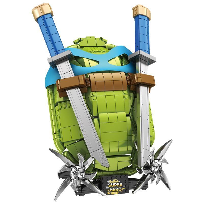 WE GAME COMING 66033 VỎ RÙA NINJA ĐỘT BIẾN TUỔI TEEN bộ đồ chơi xếp lắp ráp ghép mô hình Movie & Game TURTLES Phim Và Trò Chơi 1266 khối