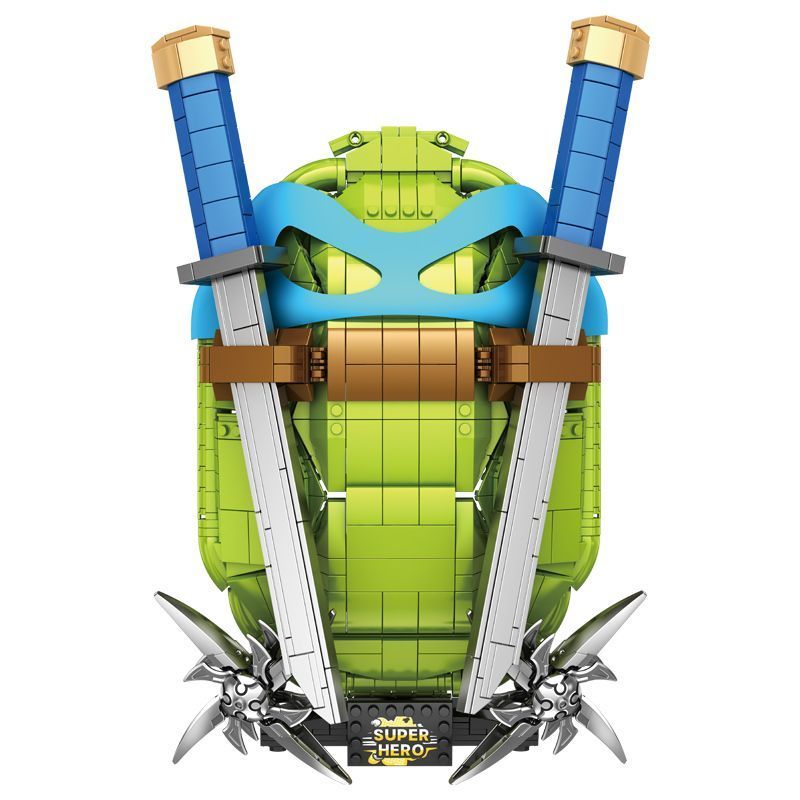 WE GAME COMING 66033 VỎ RÙA NINJA ĐỘT BIẾN TUỔI TEEN bộ đồ chơi xếp lắp ráp ghép mô hình Movie & Game TURTLES Phim Và Trò Chơi 1266 khối