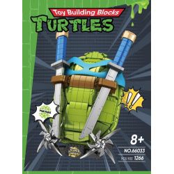 WE GAME COMING 66033 VỎ RÙA NINJA ĐỘT BIẾN TUỔI TEEN bộ đồ chơi xếp lắp ráp ghép mô hình Movie & Game TURTLES Phim Và Trò Chơi 1266 khối