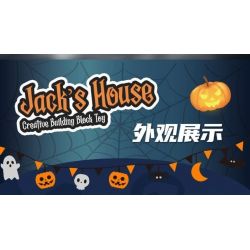 WE GAME COMING 66007 NGÔI NHÀ MA ÁM HALLOWEEN bộ đồ chơi xếp lắp ráp ghép mô hình Creator JACK'S HOUSE Sáng Tạo 766 khối