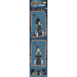 WE GAME COMING 66007 NGÔI NHÀ MA ÁM HALLOWEEN bộ đồ chơi xếp lắp ráp ghép mô hình Creator JACK'S HOUSE Sáng Tạo 766 khối