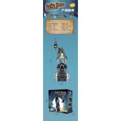 WE GAME COMING 66007 NGÔI NHÀ MA ÁM HALLOWEEN bộ đồ chơi xếp lắp ráp ghép mô hình Creator JACK'S HOUSE Sáng Tạo 766 khối