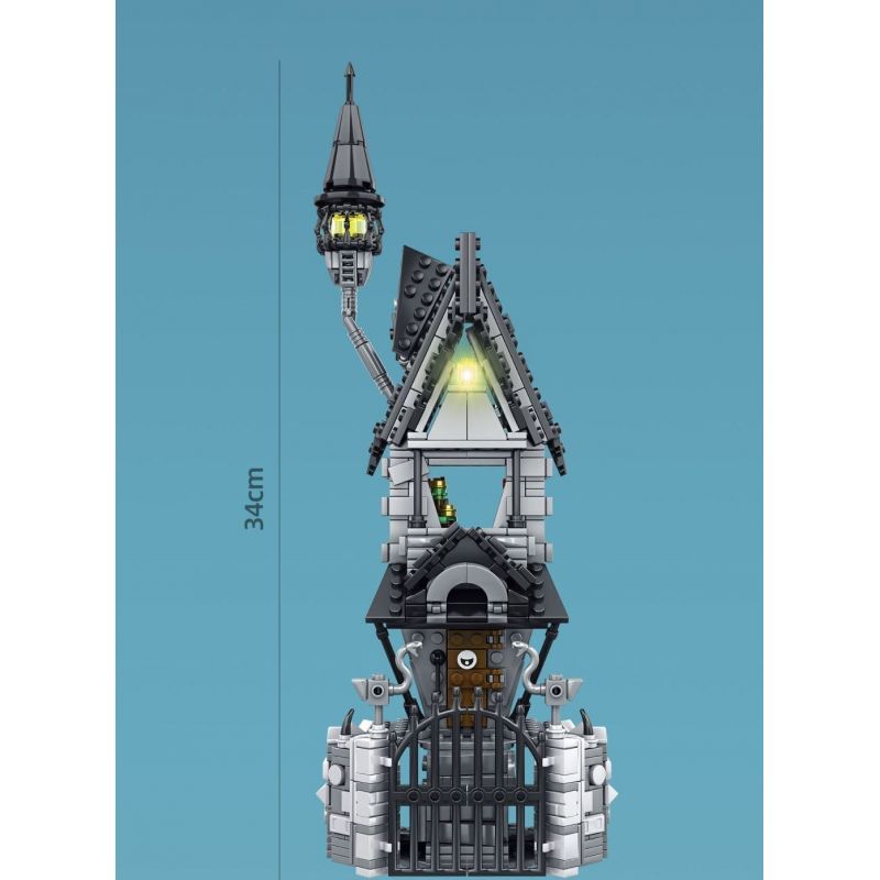 WE GAME COMING 66007 NGÔI NHÀ MA ÁM HALLOWEEN bộ đồ chơi xếp lắp ráp ghép mô hình Creator JACK'S HOUSE Sáng Tạo 766 khối