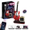KAIYU KEEYEE WORLD K96174 96174 LOA BLUETOOTH ĐÀN GUITAR ĐIỆN ROCK bộ đồ chơi xếp lắp ráp ghép mô hình 500 khối