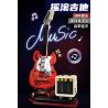 KAIYU KEEYEE WORLD K96174 96174 LOA BLUETOOTH ĐÀN GUITAR ĐIỆN ROCK bộ đồ chơi xếp lắp ráp ghép mô hình 500 khối