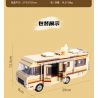 WE GAME COMING 66002 XE BUÝT ĐÈN XANH BREAKING BAD bộ đồ chơi xếp lắp ráp ghép mô hình Movie & Game GREENLIGHT BREAK BAD RV Phim Và Trò Chơi 986 khối