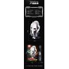 WE GAME COMING 66005 MŨ TƯỚNG ĐAU KHỔ CỦA SẦU bộ đồ chơi xếp lắp ráp ghép mô hình Star Wars GENERAL GRIEVOUS HELMET Chiến Tranh Giữa Các Vì Sao 788 khối