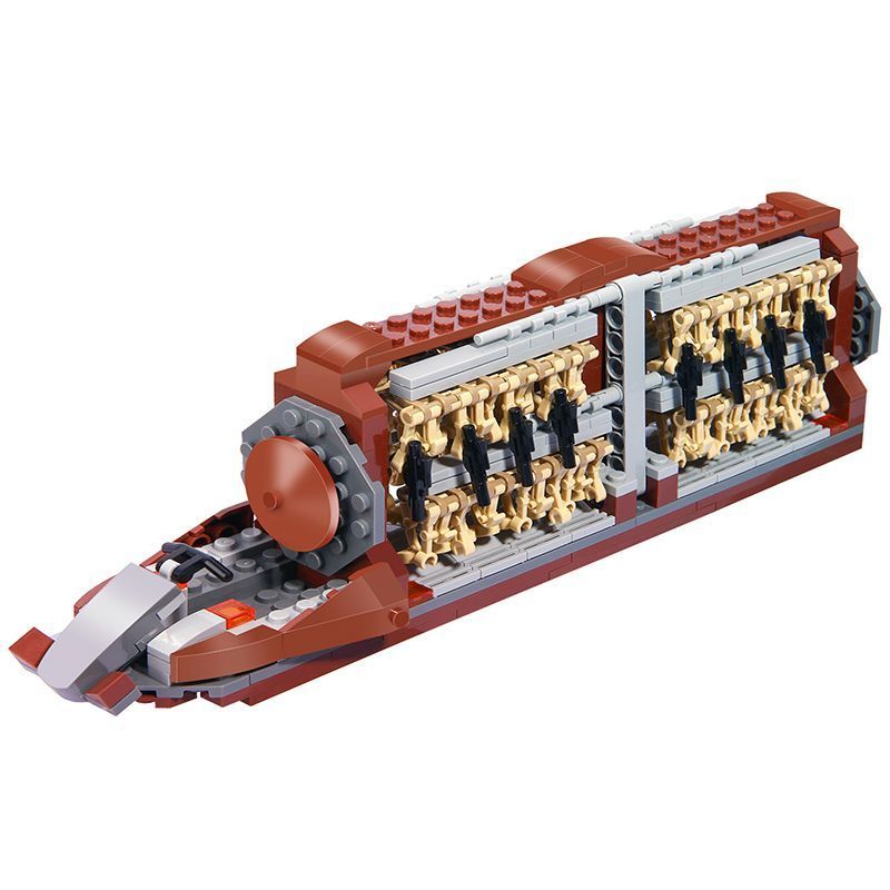 WE GAME COMING 66001 MÁY BAY TẤN CÔNG TRUNG ĐỘI ROBOT bộ đồ chơi xếp lắp ráp ghép mô hình Star Wars Chiến Tranh Giữa Các Vì Sao 689 khối