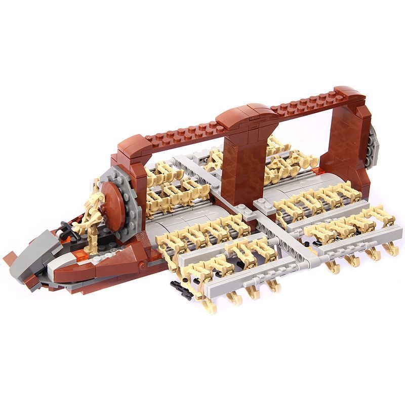 WE GAME COMING 66001 MÁY BAY TẤN CÔNG TRUNG ĐỘI ROBOT bộ đồ chơi xếp lắp ráp ghép mô hình Star Wars Chiến Tranh Giữa Các Vì Sao 689 khối