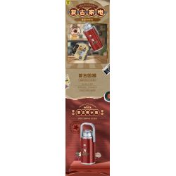 TOP TOY TC1912 1912 THIẾT BỊ GIA DỤNG RETRO 4.0 ẤM ĐUN NƯỚC CỔ ĐIỂN bộ đồ chơi xếp lắp ráp ghép mô hình 450 khối