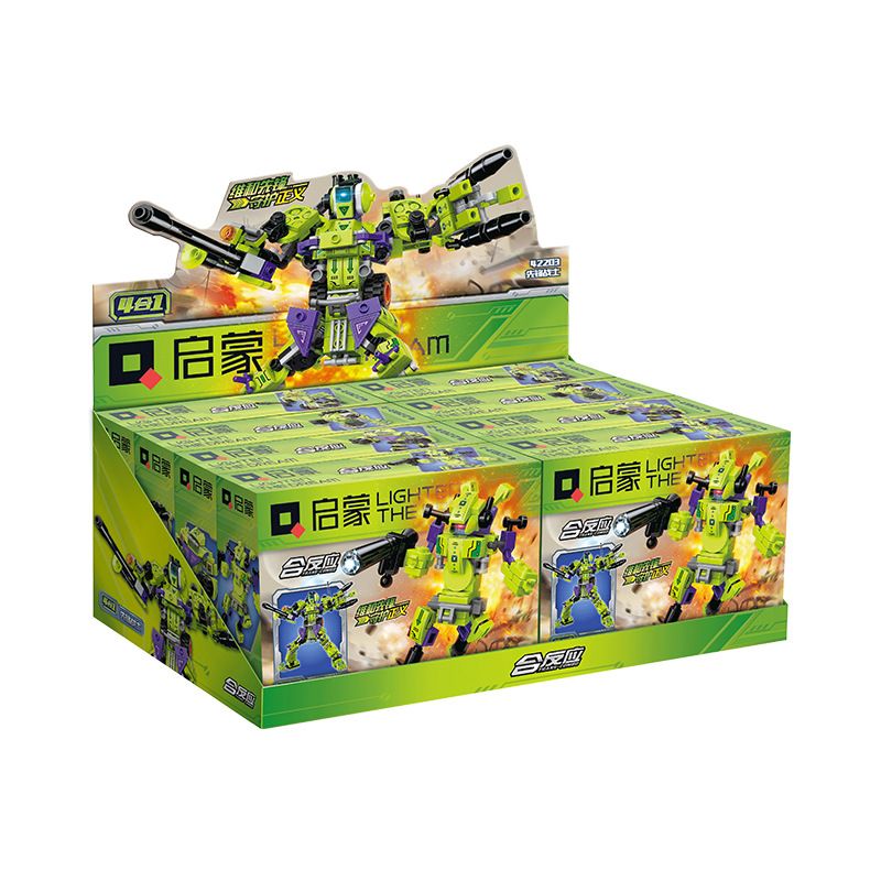 QMAN ENLIGHTEN KEEPPLEY 42203 PHẢN ỨNG TỔNG HỢP PIONEER WARRIOR 4 KẾT bộ đồ chơi xếp lắp ráp ghép mô hình