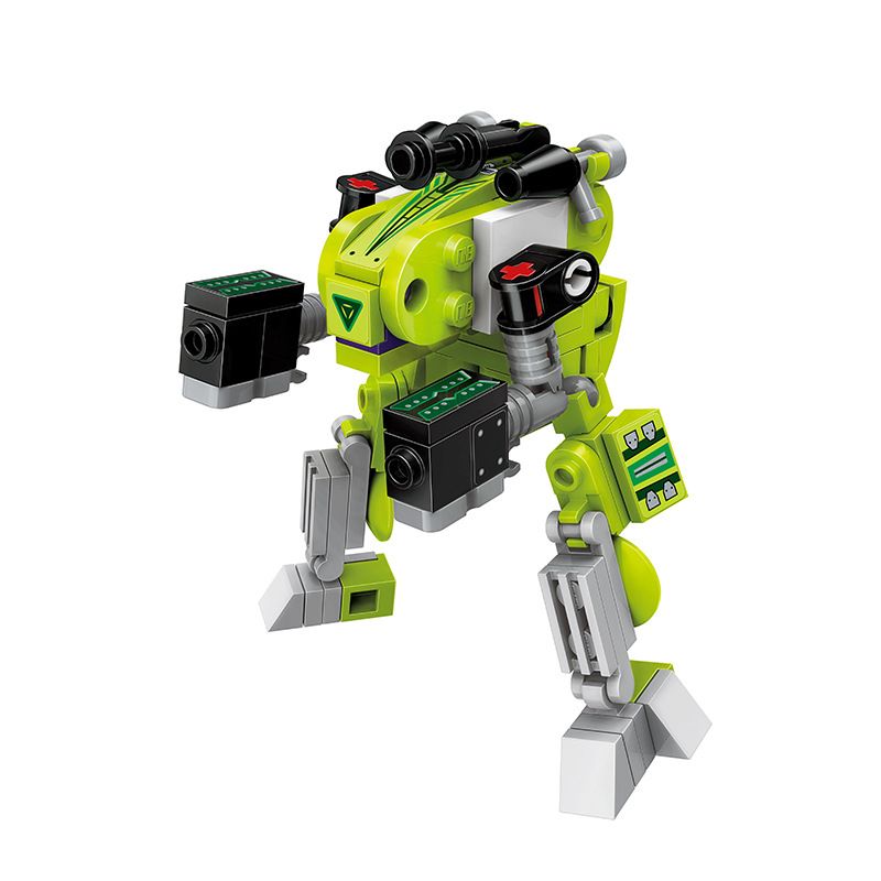 QMAN ENLIGHTEN KEEPPLEY 42203 PHẢN ỨNG TỔNG HỢP PIONEER WARRIOR 4 KẾT bộ đồ chơi xếp lắp ráp ghép mô hình