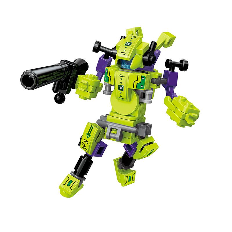 QMAN ENLIGHTEN KEEPPLEY 42203 PHẢN ỨNG TỔNG HỢP PIONEER WARRIOR 4 KẾT bộ đồ chơi xếp lắp ráp ghép mô hình