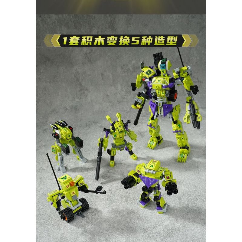 QMAN ENLIGHTEN KEEPPLEY 42203 PHẢN ỨNG TỔNG HỢP PIONEER WARRIOR 4 KẾT bộ đồ chơi xếp lắp ráp ghép mô hình