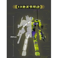 QMAN ENLIGHTEN KEEPPLEY 42203 PHẢN ỨNG TỔNG HỢP PIONEER WARRIOR 4 KẾT bộ đồ chơi xếp lắp ráp ghép mô hình