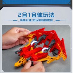 QMAN ENLIGHTEN KEEPPLEY 75092 ULTRAMAN DECAI CHIẾN THẮNG GRIFFIN 2 TRONG 1 bộ đồ chơi xếp lắp ráp ghép mô hình Movie & Game Phim Và Trò Chơi 413 khối