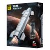 TOP TOY TC1409 1409 PHI THUYỀN KHÔNG GIAN-X bộ đồ chơi xếp lắp ráp ghép mô hình STARSHIP 700 khối