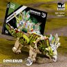 BEAUTY AND 13051 TRICERATOPS NGƯỜI MÁY bộ đồ chơi xếp lắp ráp ghép mô hình DINOSAUR 1368 khối